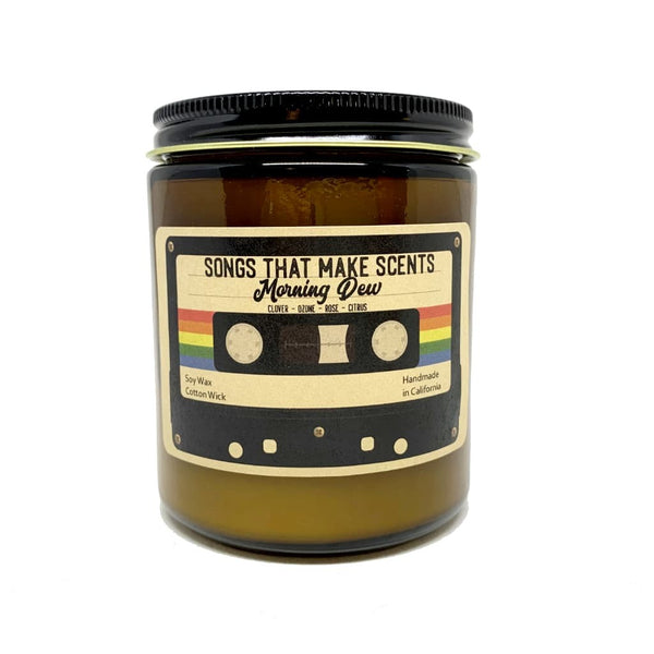 Morning Dew Scented Soy Candle by Songs That Make Scents - Various sizes