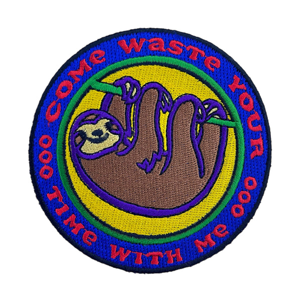 Phish - "Come Waste Your Time With Me" Embroidered Patch - 3 1/2” inches!