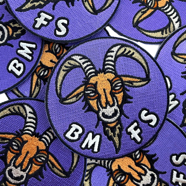 Billy Strings - Goat 33 - Embroidered Patch - 3 1/2” inches!