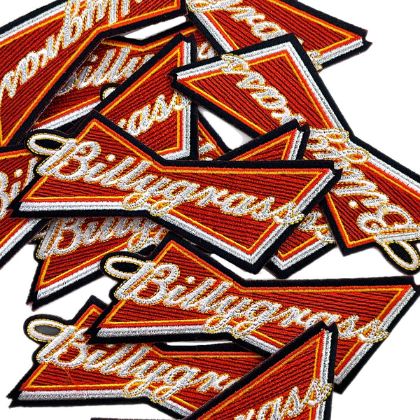 Billy Strings - Billygrass - Embroidered Patch - 5” by 2" inches!
