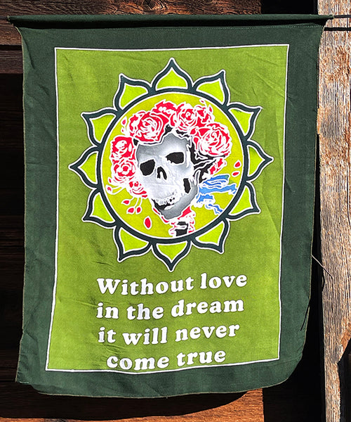 New X-Large Prayer Flags!!! Grateful Lyrics Chakra Flags!