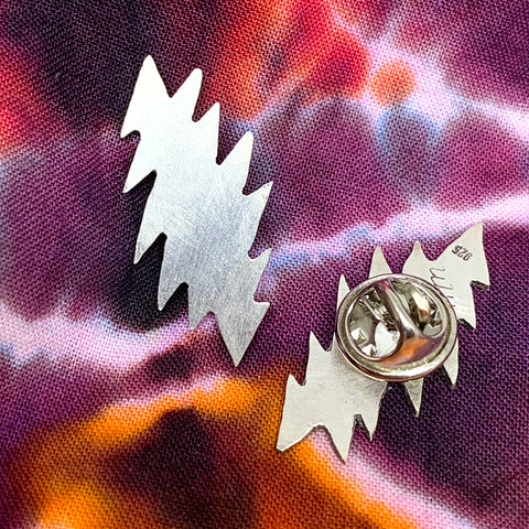 Handmade Sterling Silver Bolt Pin