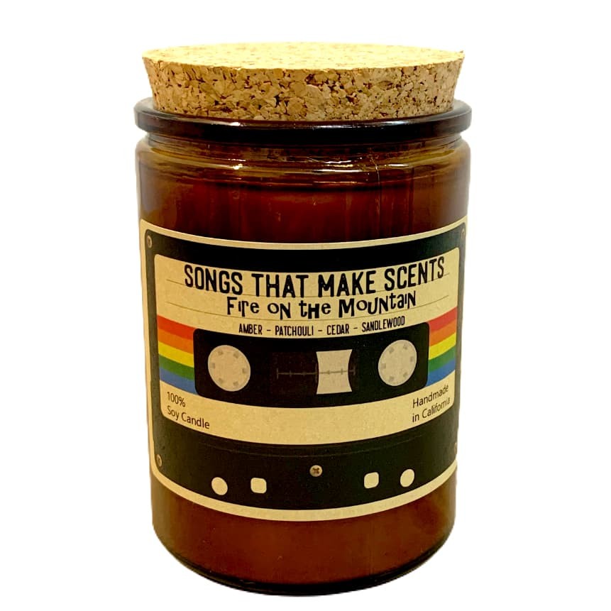 Fire on the Mountain 12oz Scented Soy Candle by Songs That Make Scents