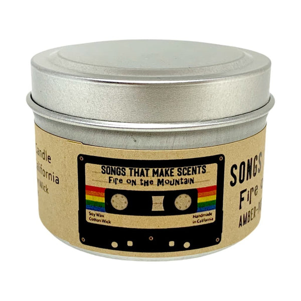 Fire on the Mountain Scented Soy Candle by Songs That Make Scents - Various sizes
