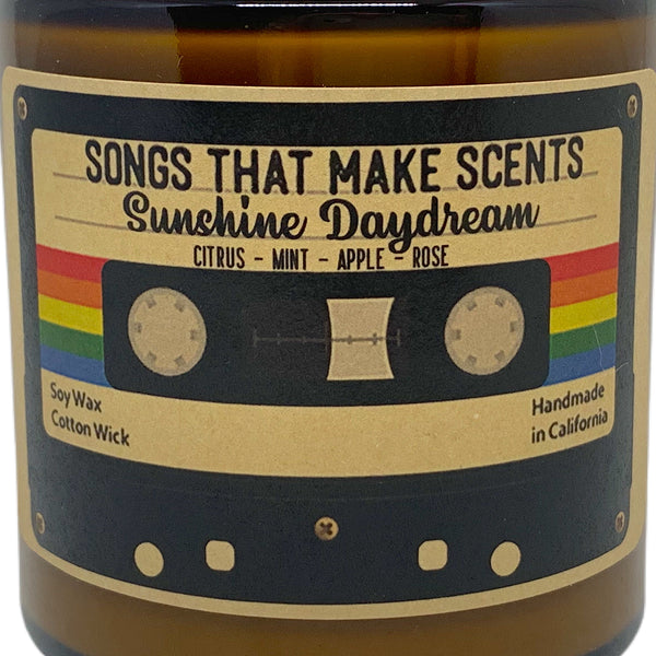 Sunshine Daydream Scented Soy Candle by Songs That Make Scents - Various sizes