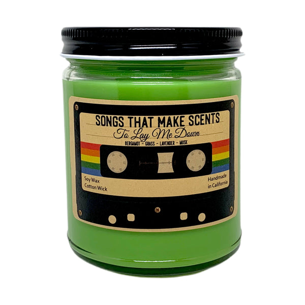 To Lay Me Down Scented 8oz Soy Candle by Songs That Make Scents