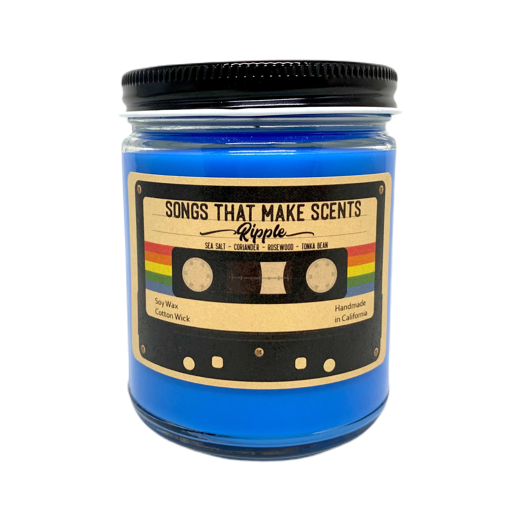 Ripple Scented 8oz Soy Candle by Songs That Make Scents