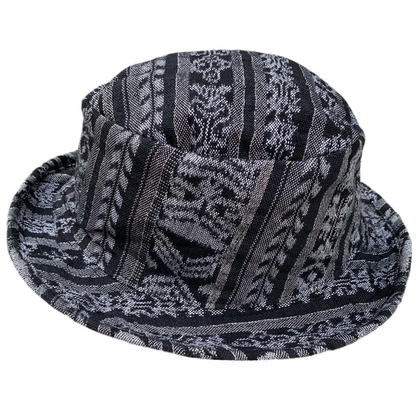 Handmade Guatemalan Corte Fabric Fedora Style Hat - Size Large Collection