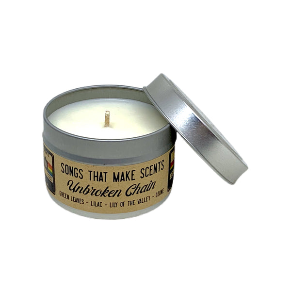 Unbroken Chain Scented Soy Candle by Songs That Make Scents - Various sizes