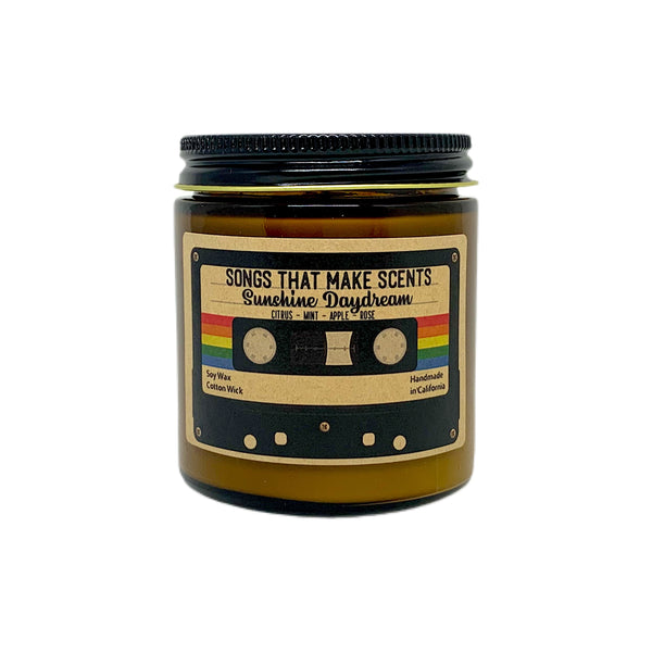 Sunshine Daydream Scented Soy Candle by Songs That Make Scents - Various sizes