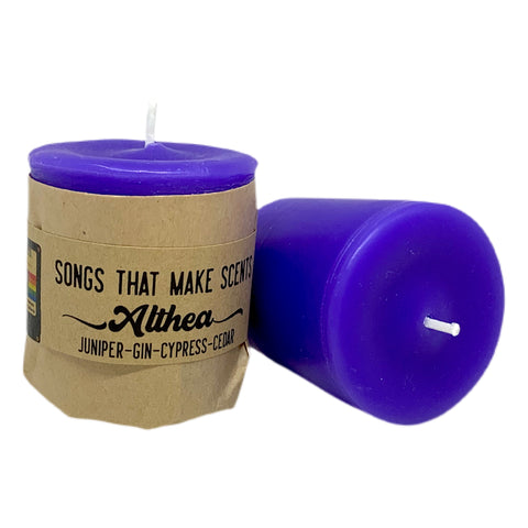 Althea Scented Votive Candles by Songs That Make Scents