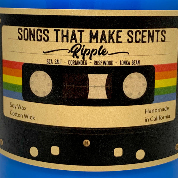 Ripple Scented 8oz Soy Candle by Songs That Make Scents