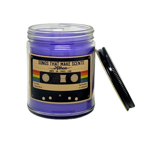 Althea Scented 8oz Soy Candle by Songs That Make Scents