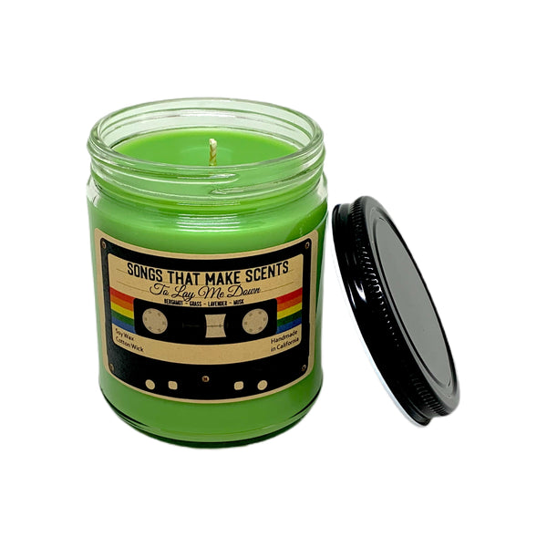 To Lay Me Down Scented 8oz Soy Candle by Songs That Make Scents